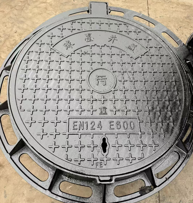 西丰球墨铸铁五防井盖展示